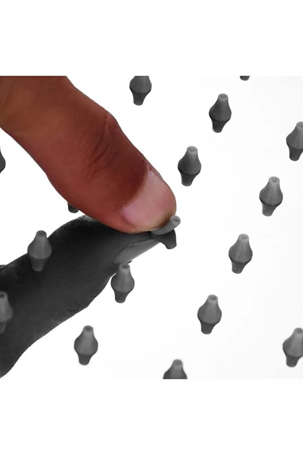 El Duş Başlığı 304 Çelik Metal Oval Ke103