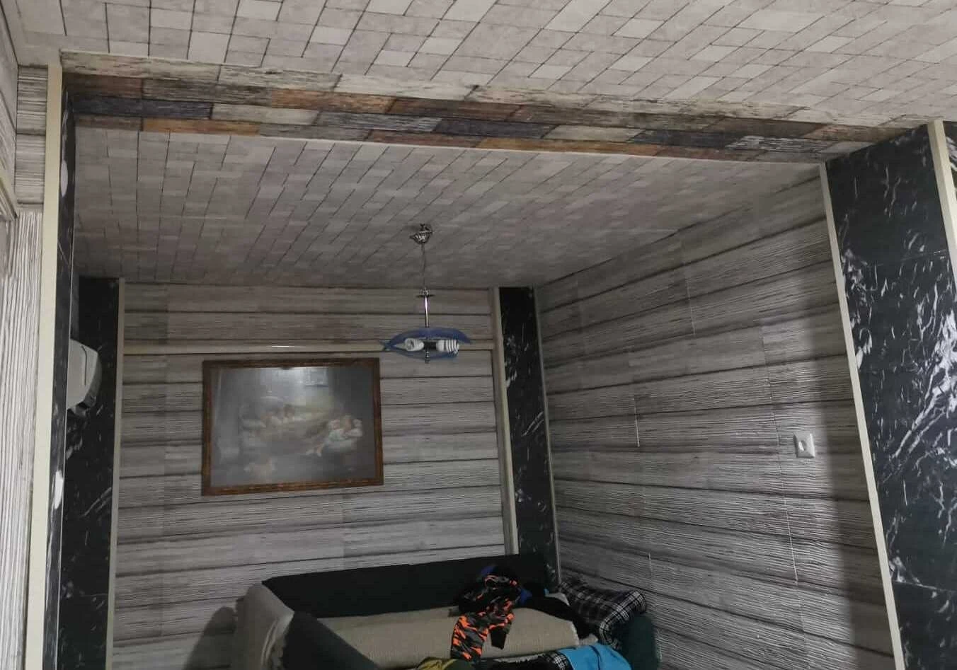 5 Adet (2.5m2) Ahşap Desenli 3 Boyutlu Renkli Strafor Köpük Duvar Kaplama Paneli (WD-704)