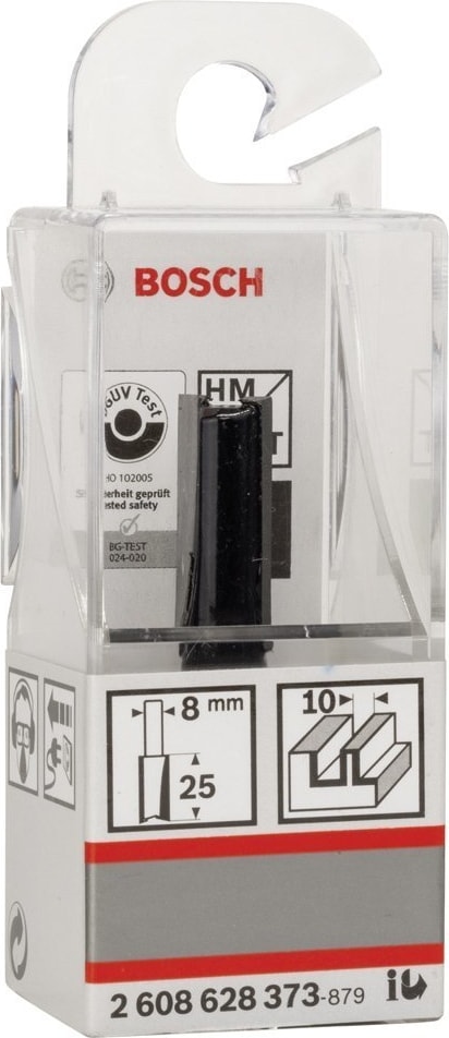 BOSCH Sdw Çift Oluklu Düz Freze Ucu 8 x 10 x 56 mm