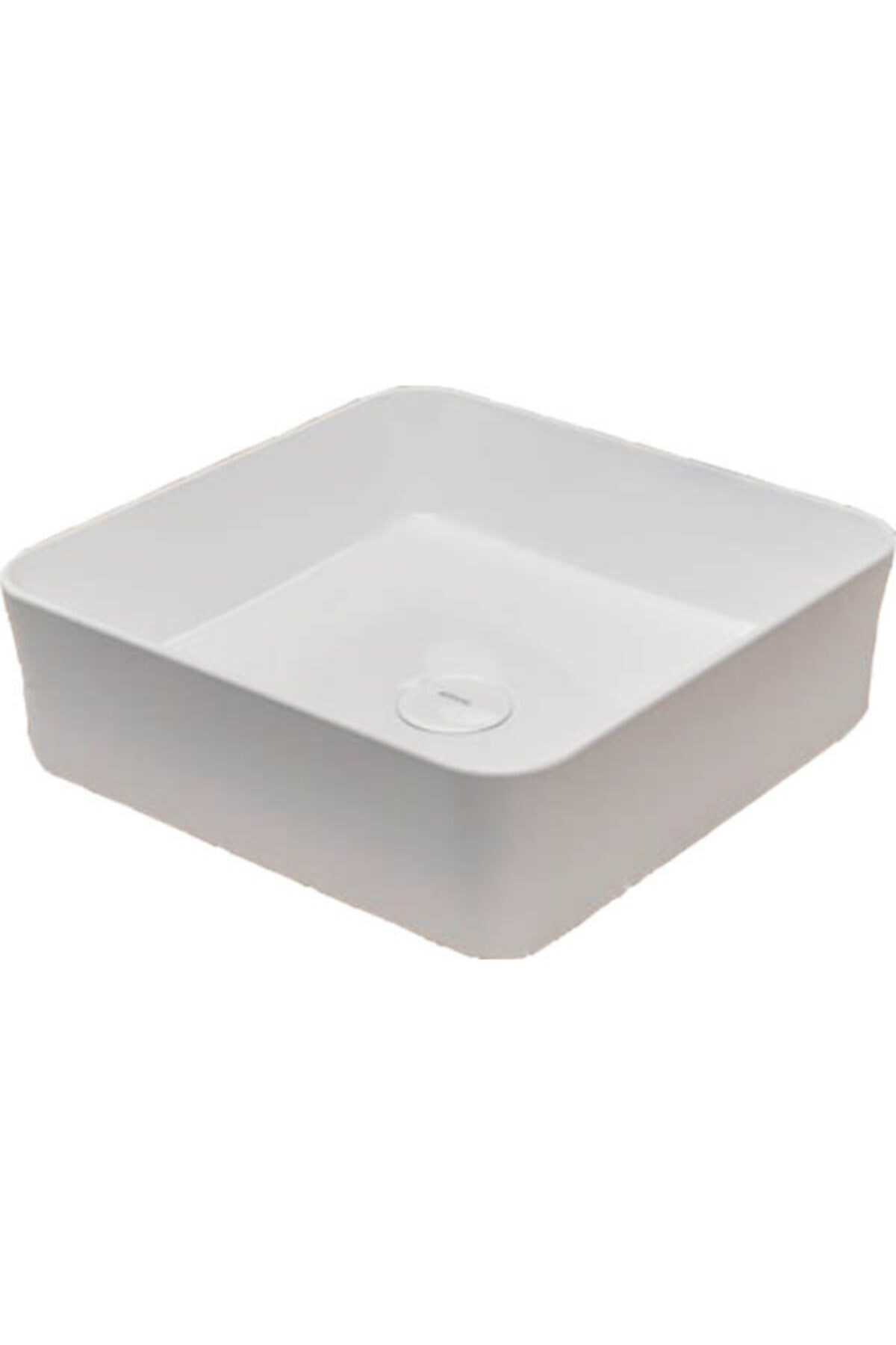 Slim Line Kare Lavabo 38x38 Cm 1477-001-0125 Beyaz