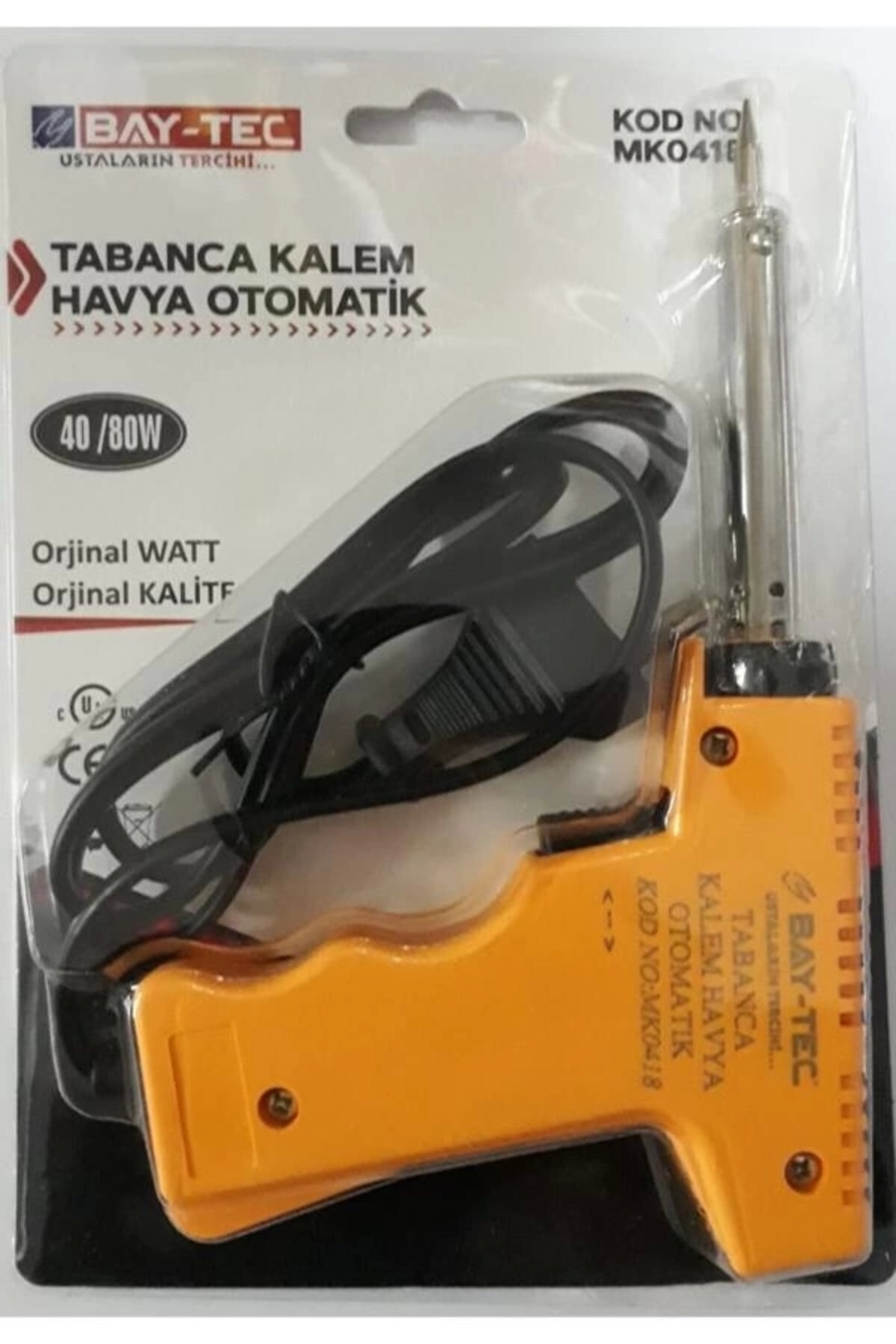 Mk0418 40-80w Tabanca Kalem Havya Otomatik