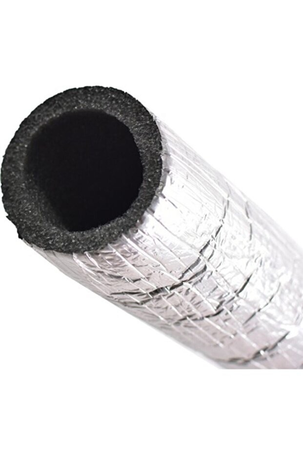 2 Metre  22/10 mm Polietilen Alüminyum Folyolu İzole Boru