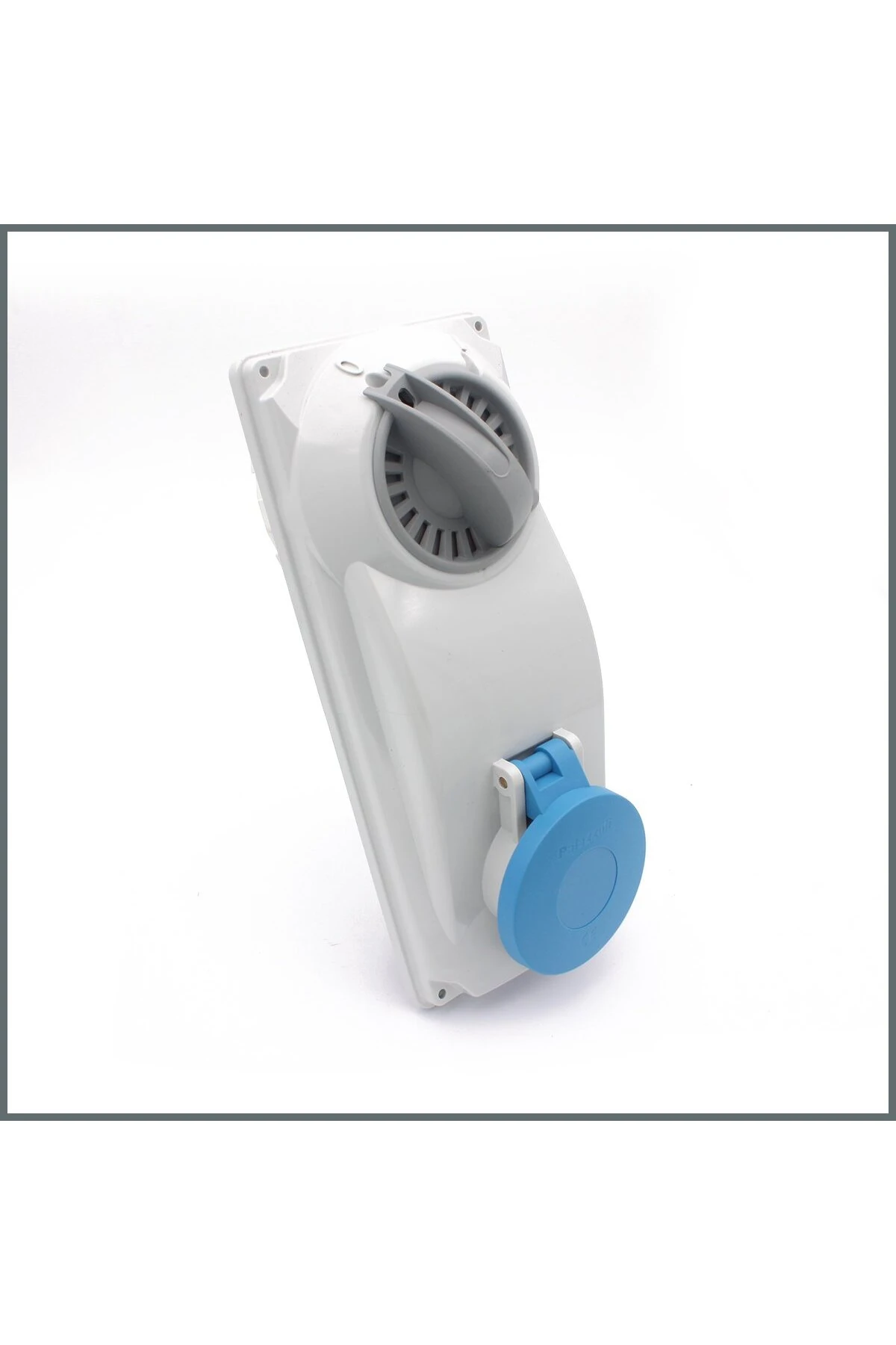 Topter Serisi Anahtarlı Priz 16a (IP44) 230v (DİKEY) 2p T H:6