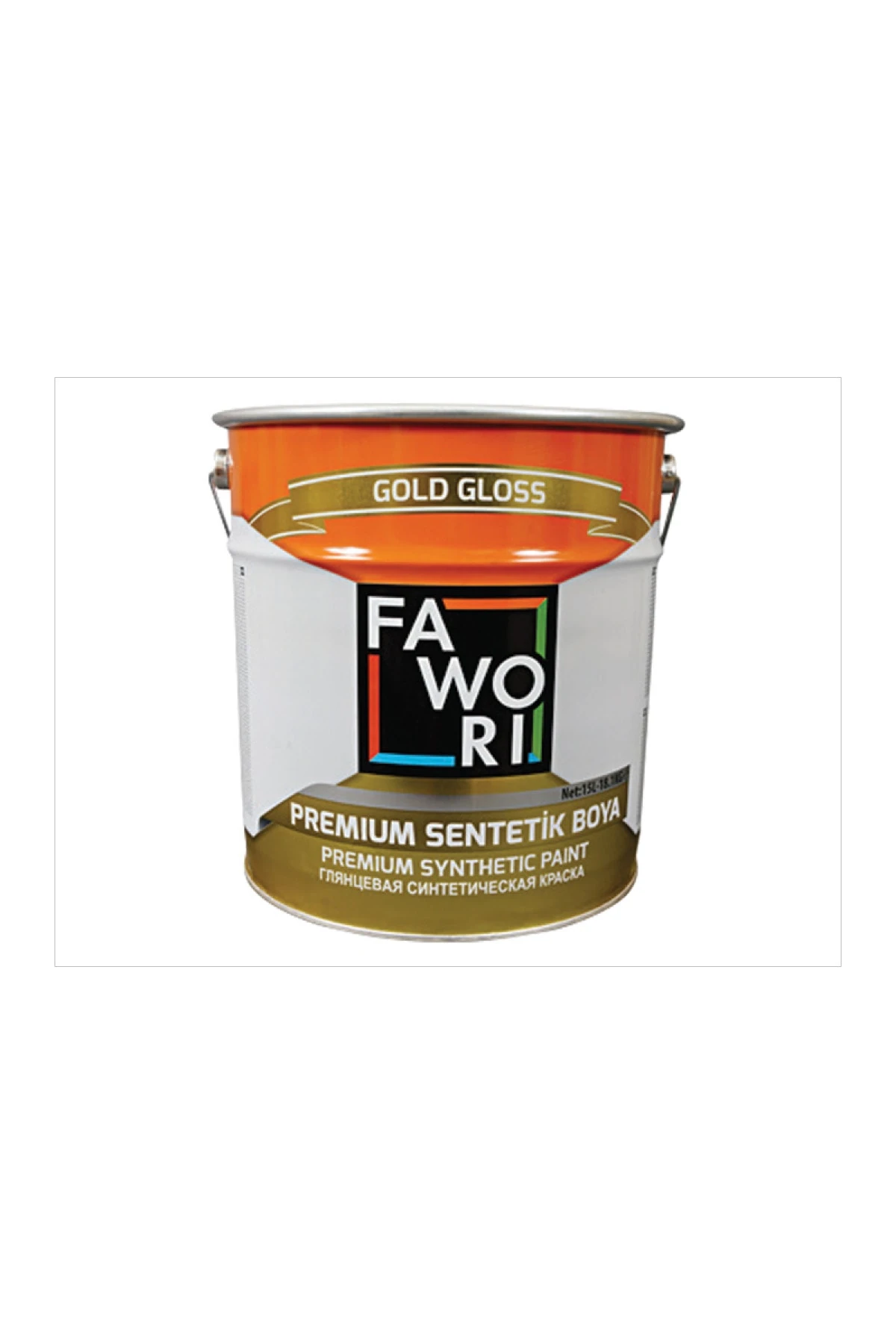 Siyah Sentetik Yağlı Boya 2,5lt