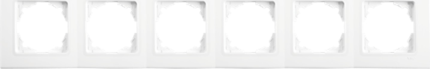 Linnera Altılıi Çerçeve Beyaz