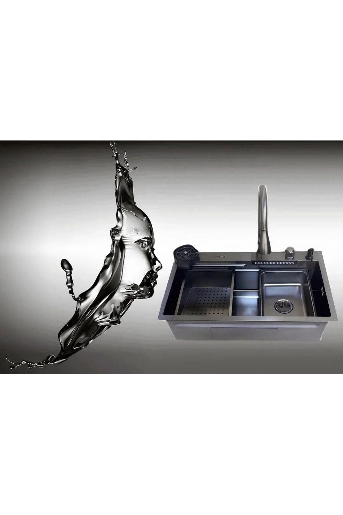 Nano Black Mutfak Evye Seti (Batarya Dahil)