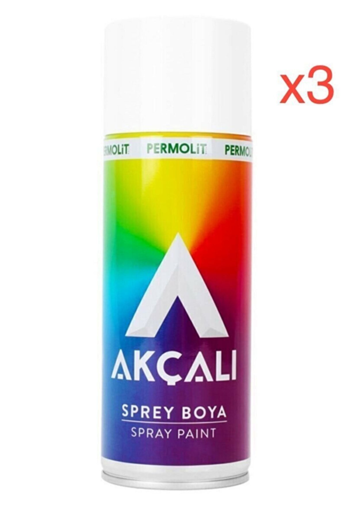 Sprey Boya 3'lü Set (BONCUK MAVİ 324 - 400ML / 3 ADET SPREY BOYA 1 ADET ELDİVEN)