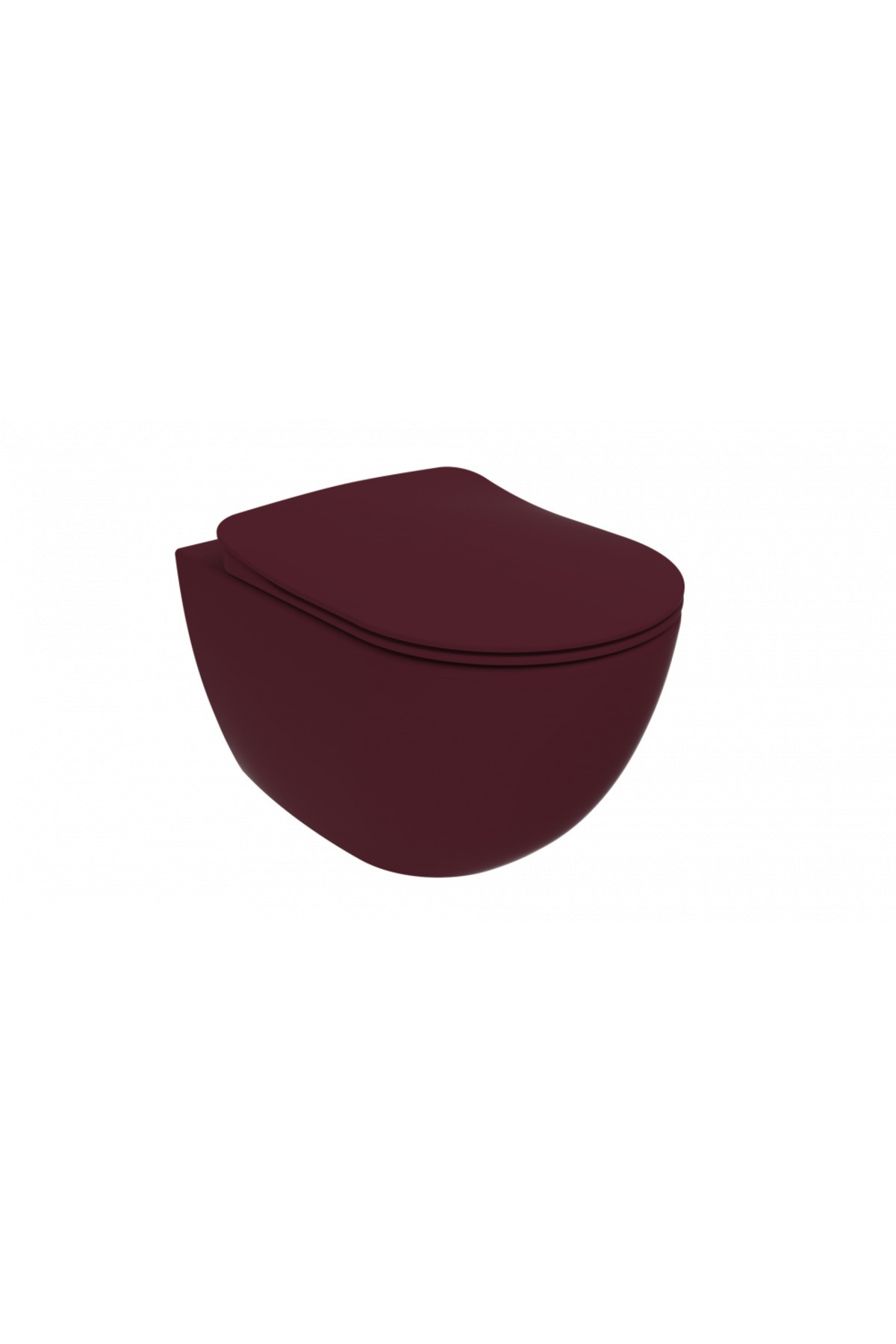 Free Rim-Off Duroplast Yavaş Kapanan Klozet Kapaklı Berry Set