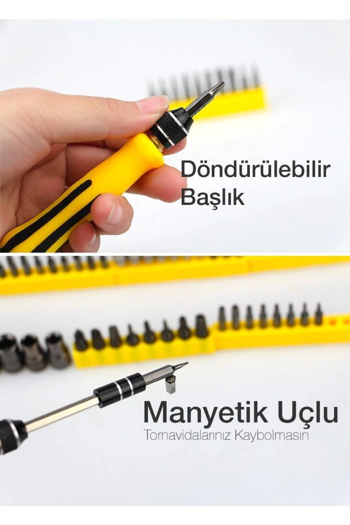 70 Parça Elektronikçi Profesyonel Endüstriyel Tornavida Tamir Seti