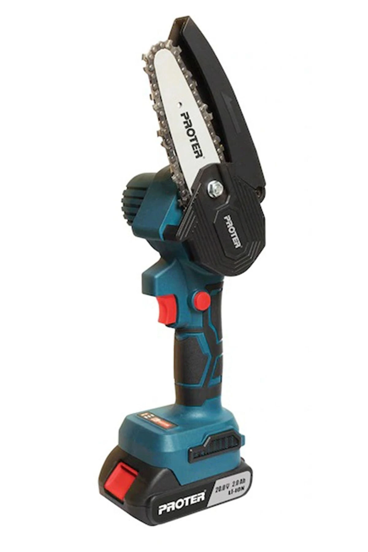 Pst 110 St Şarjlı Çift Akülü Pala Zincirli Budama Testeresi Dal Kesme 2.0 Ah 20v Kömürsüz 130