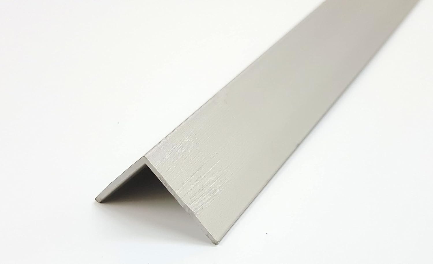 Alüminyum L Köşe Profili 30 mm x 30 mm Gri Basamak Profili Ölçü Seçiniz