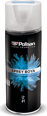 Plastik Yüzey Sprey Boyası - Mat Siyah Ral 9004 400 ml