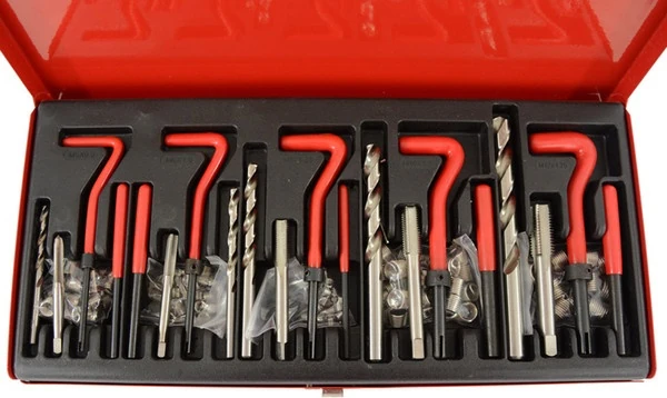 M5 M12 Vida Tamir Seti Helicoil Set Diş Açma Seti 131 Parça