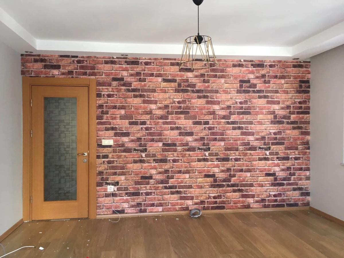 5 Adet (2,5m2) x Tuğla Desenli 3 Boyutlu Renkli Strafor Köpük Duvar Kaplama Paneli (BR-510)