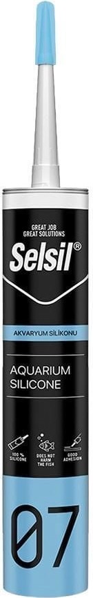 07 Akvaryum Silikonu Şeffaf 280 ml