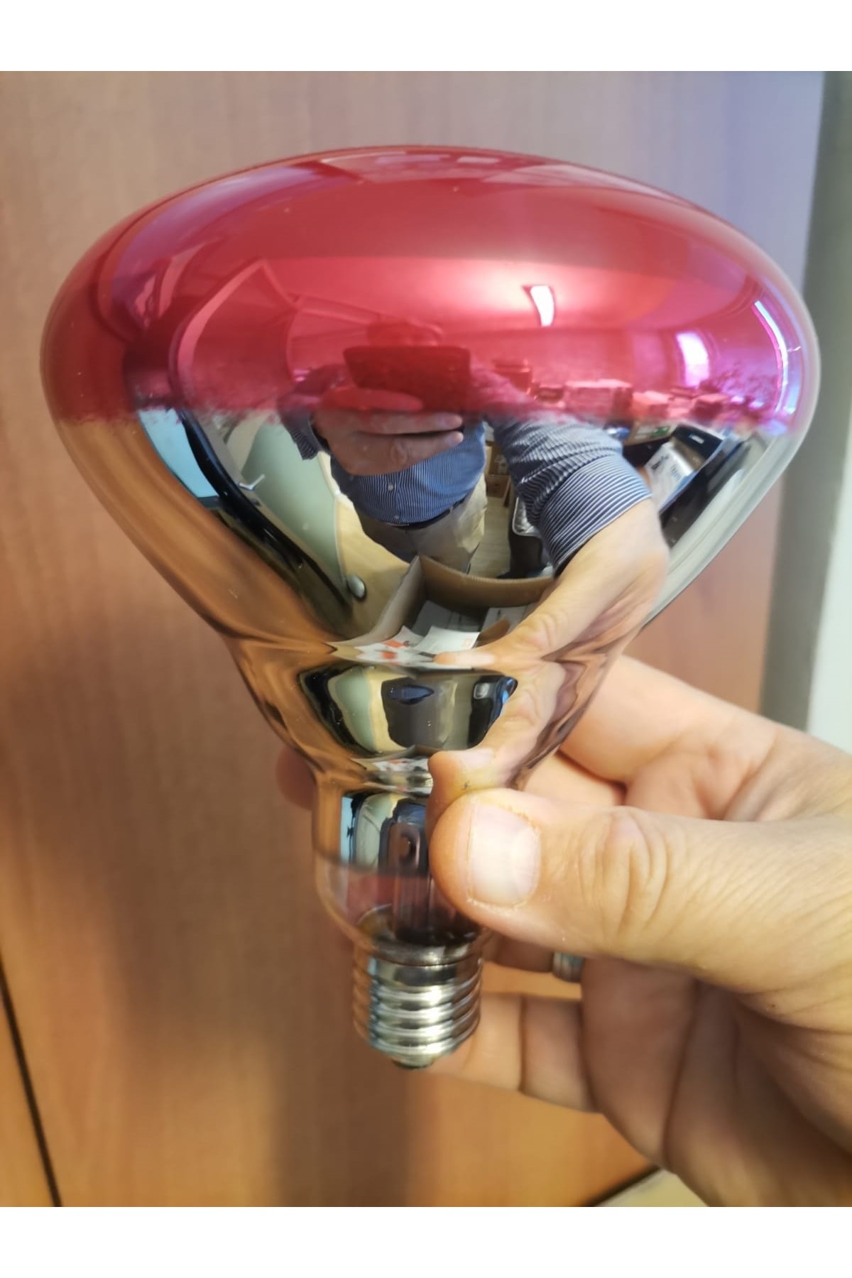 250W Infrared Kırmızı Ampul E27 Isıtıcılı Lamba Kırmızı Işık