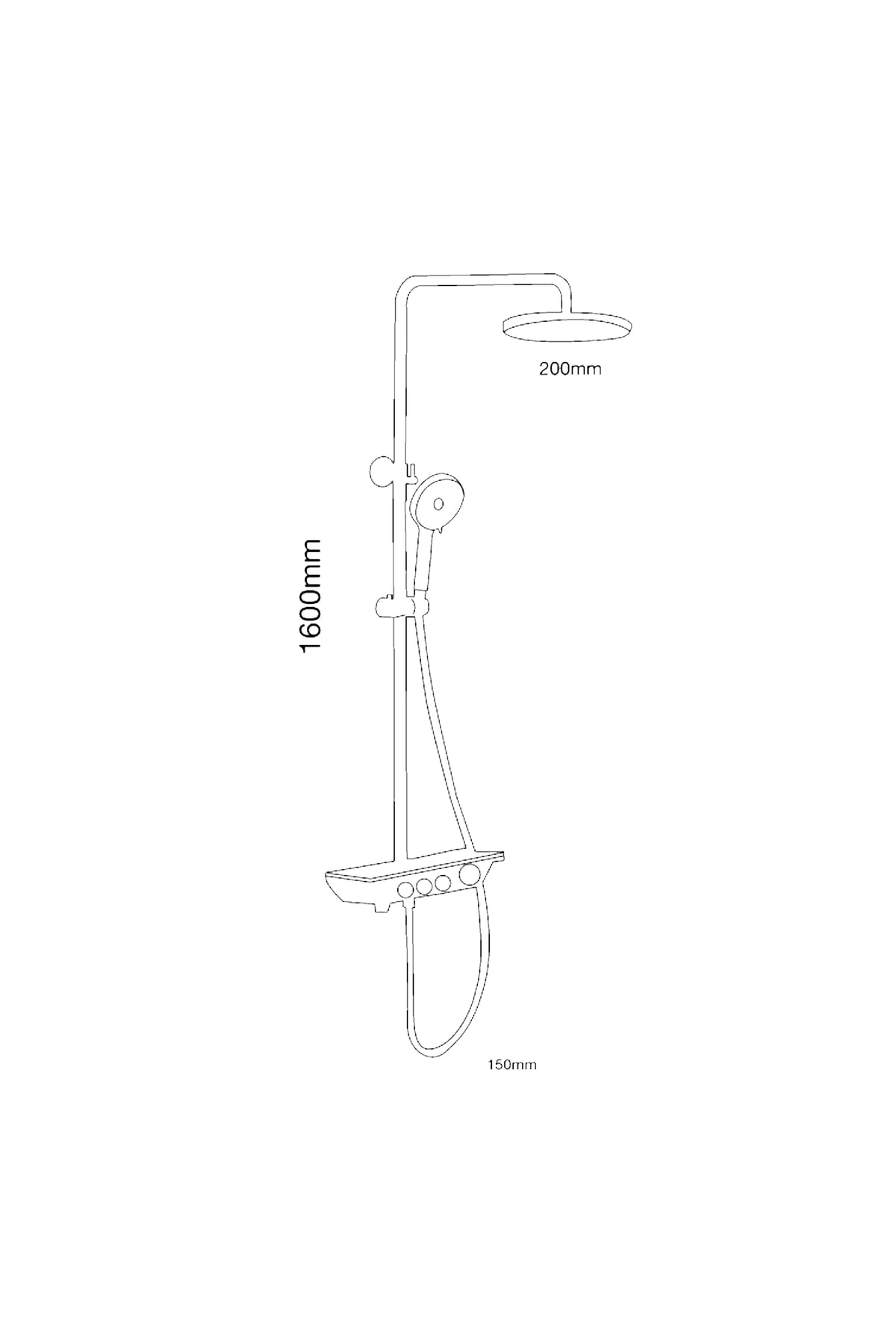 Akıllı Select Chrome Smart Duş Sistemi
