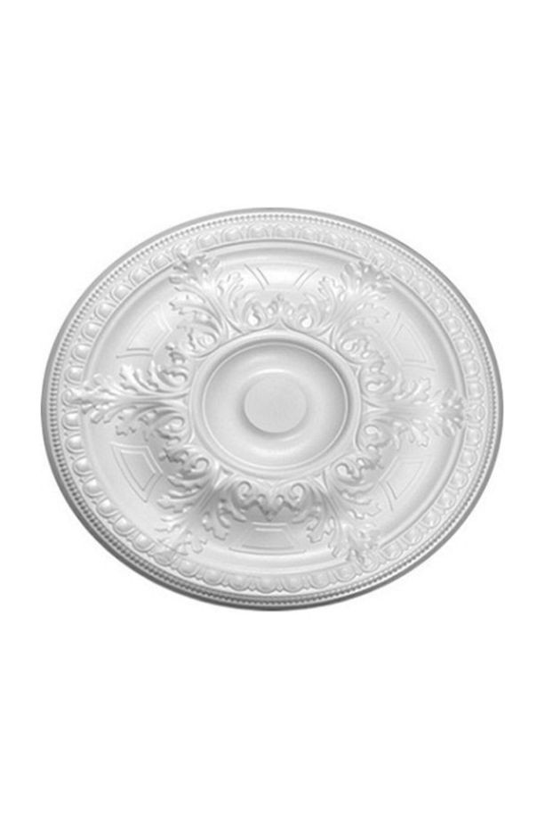 Güneş-saray 40 Cm Tavan Lamba Göbeği Kartonpiyer Stropiyer 2 Li Paket