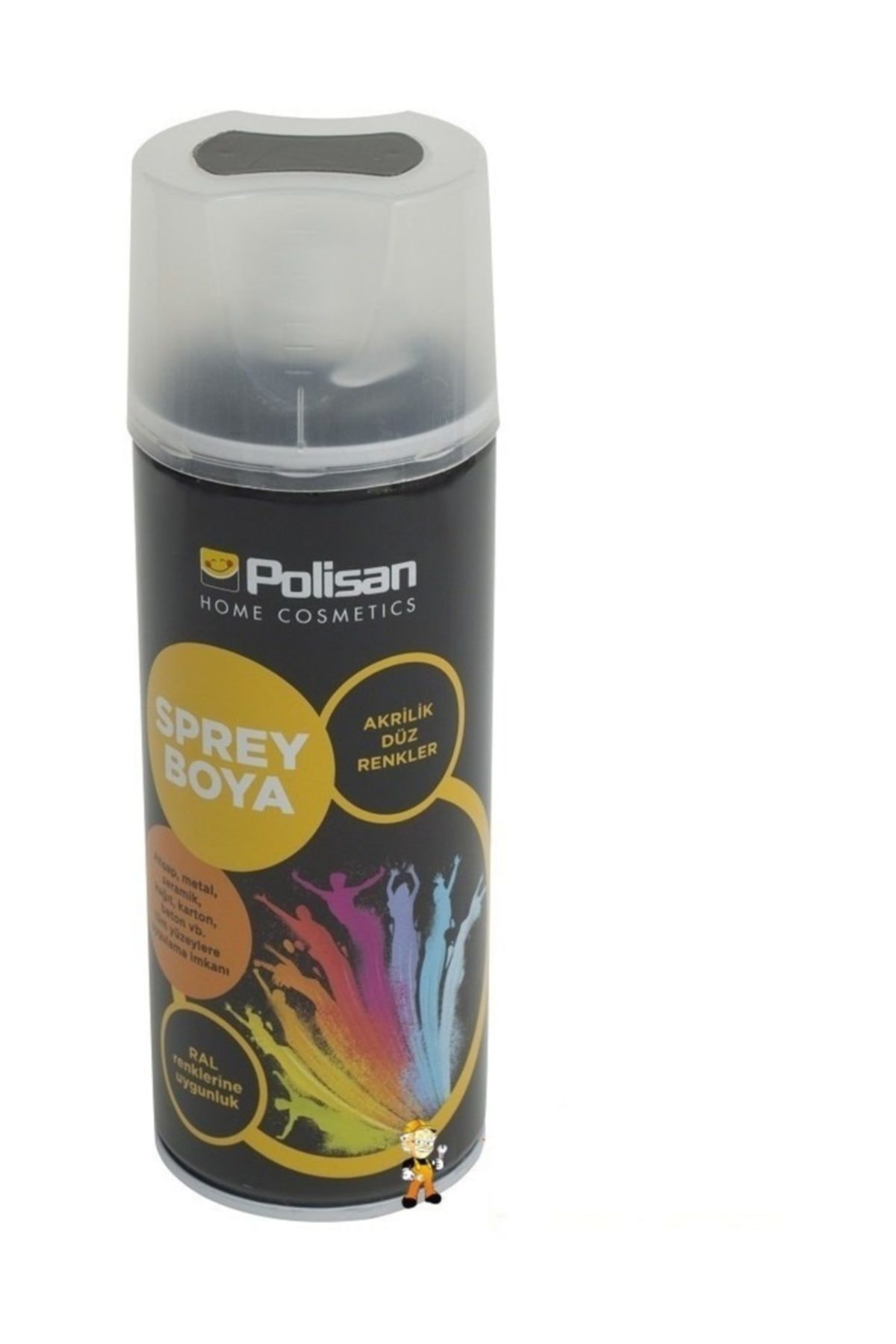 Akrilik Sprey Boya Trafik Beyaz