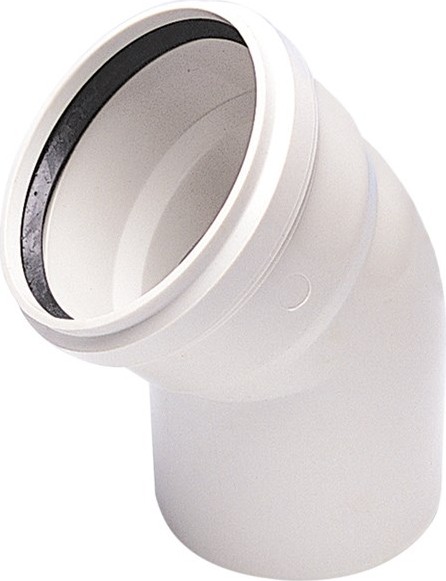 Pvc Atık Su Borusu Dirsek 50X45˚