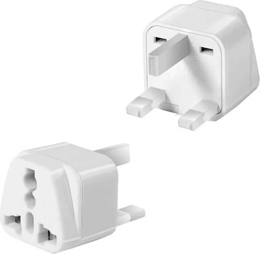 Ingiltere, Hong Kong, Irlanda, Kıbrıs Seyahat Fişi Adaptörü Tip G Plug Adapter Üniversal 3 Pinli