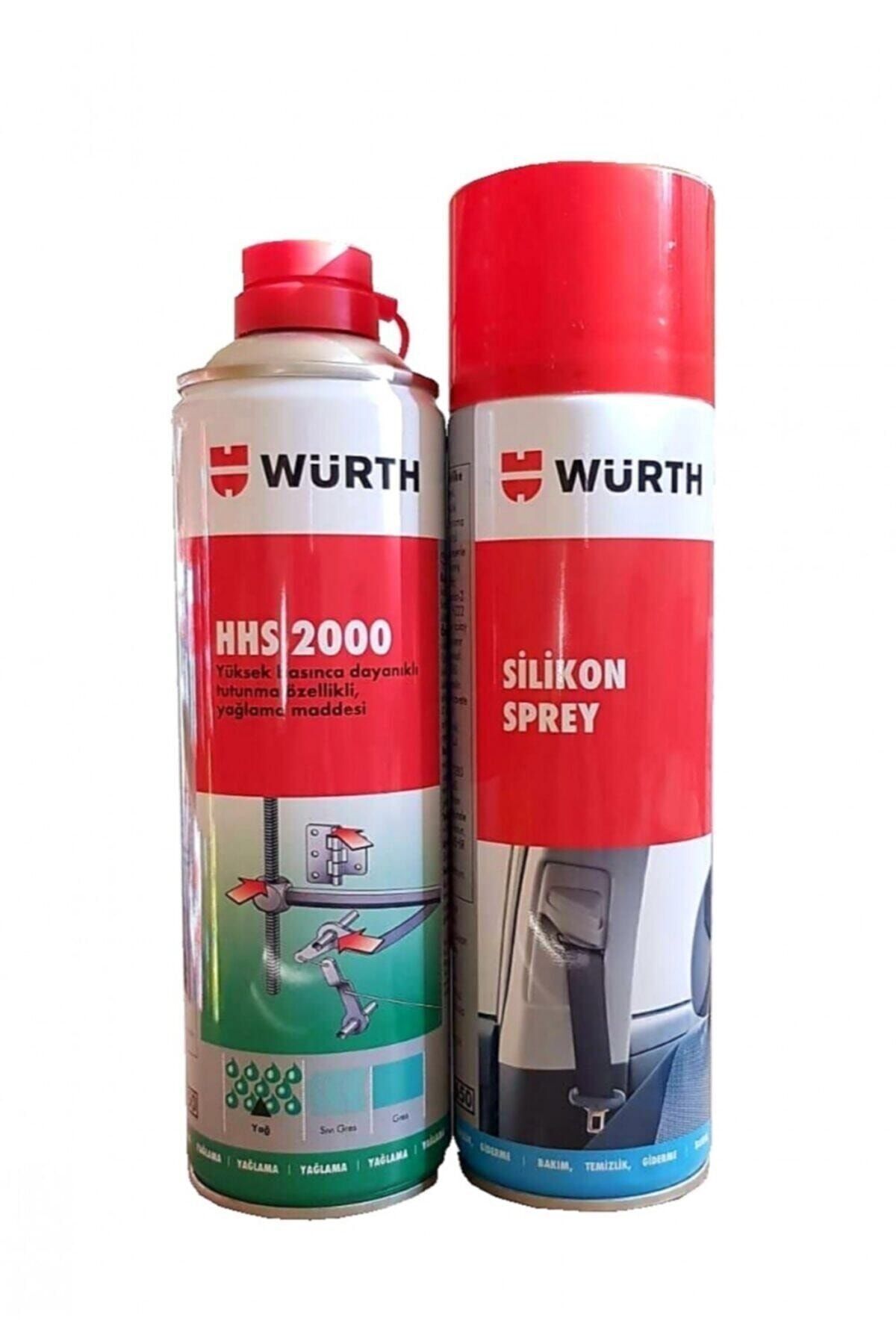 Silikon Sprey 500 ml &#43; Yağlama Sprey Hhs 2000 500 ml