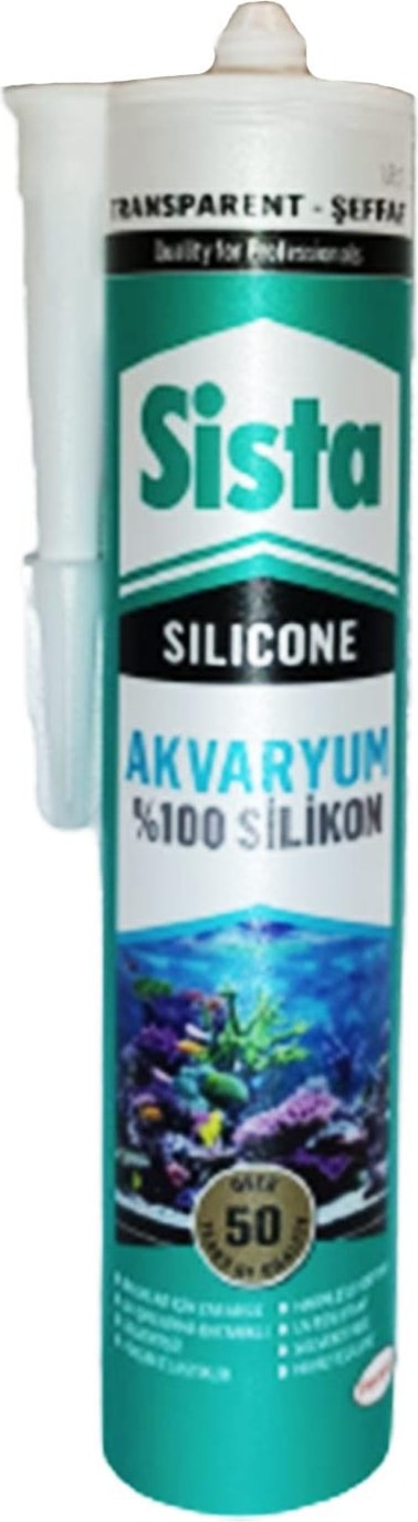 Sista Akvaryum Silikonu 340 Gr. Şeffaf