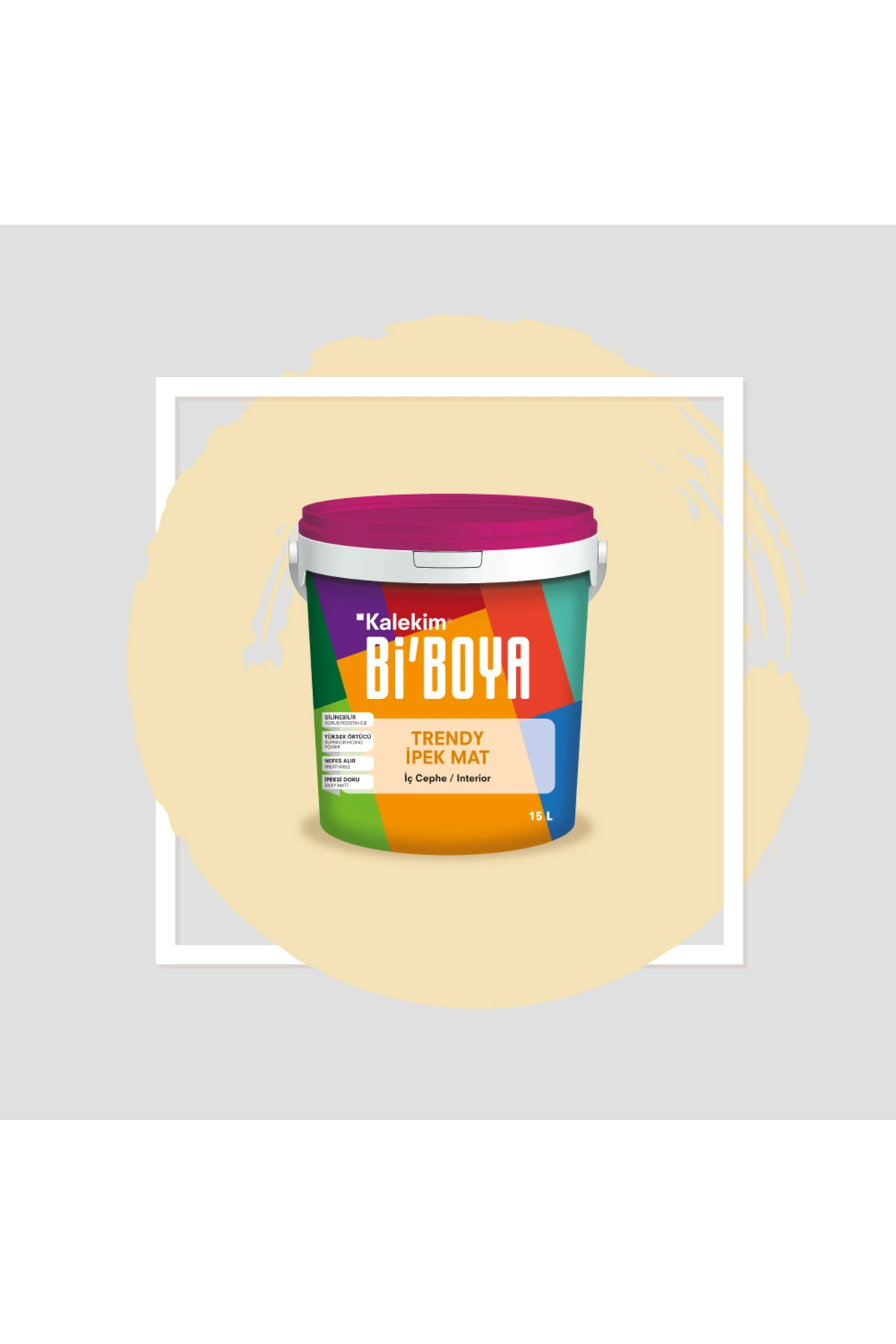 İpek Mat Trendy 15 Lt Hanımeli