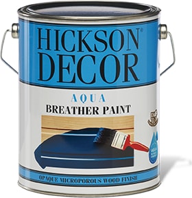Hıckson Decor Aqua Breather Paint Örtücü Dış Cephe Beyaz Boya Ipek Mat-1 Lt