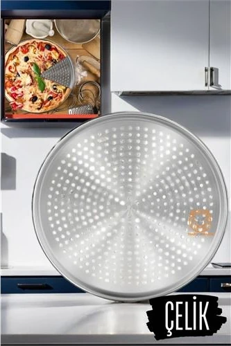 Lahmacun Pizza Pide Pişirme Tepsisi