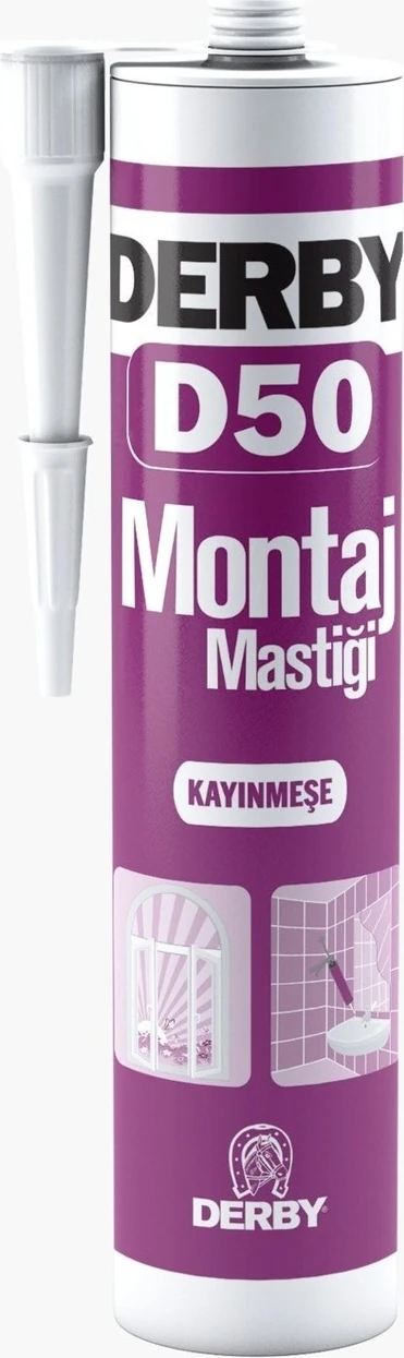 D50 Kayınmeşe Silikonize Mastik 450GR