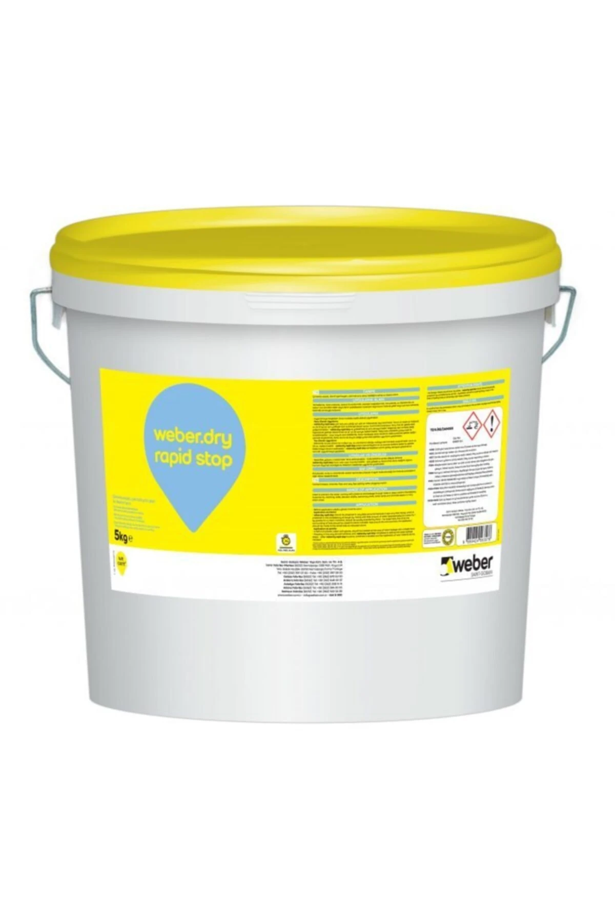 Dry Rapid Stop Çimento Esaslı, Su Tıkama Harcı 5 Kg