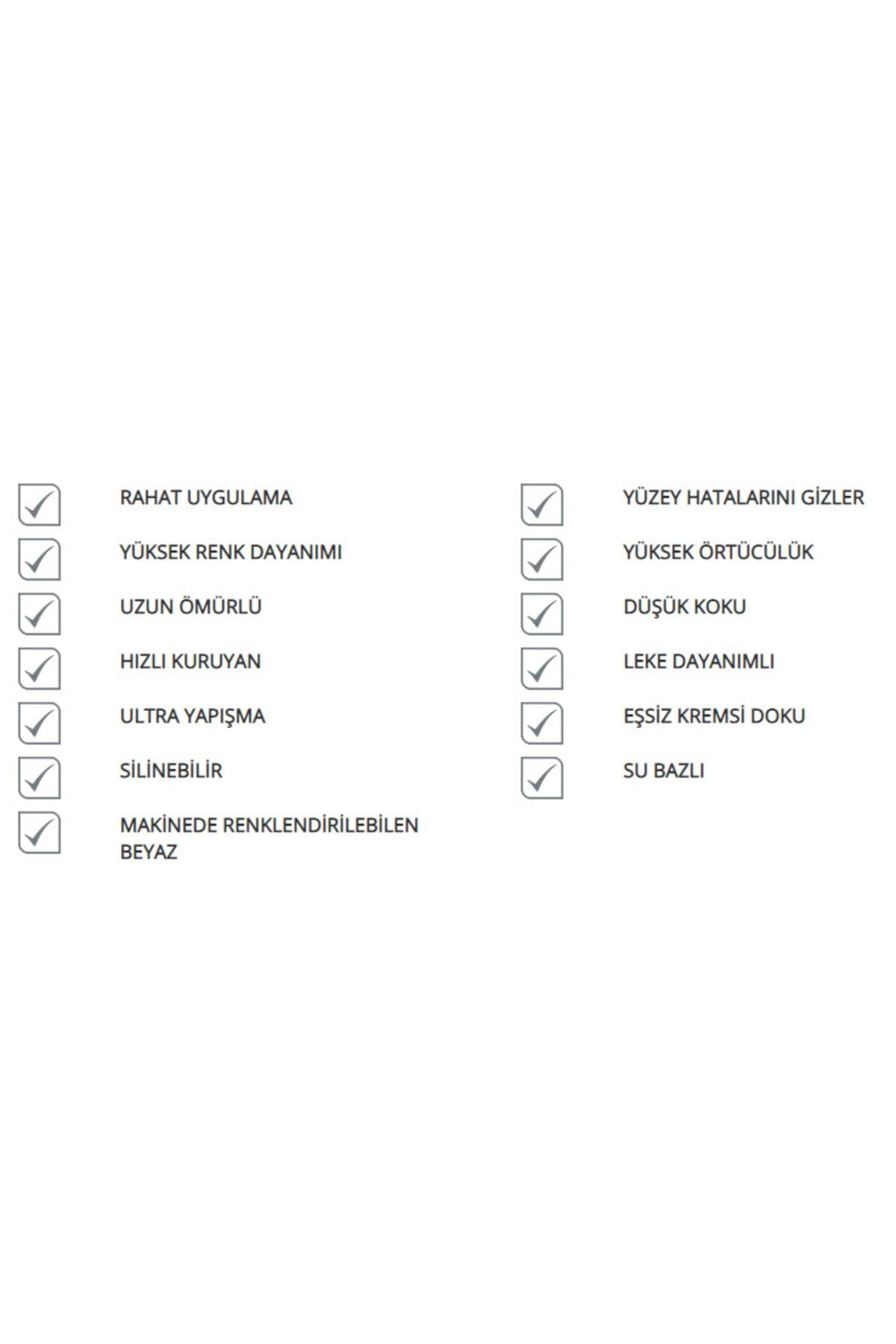 Sil-pak Leke Tutmaz Duvar Boyası 2,5 Lt Yağmur Bulutu