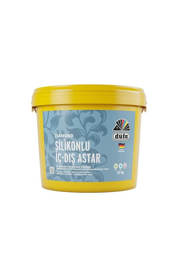 Diamond Silikonlu Iç Cephe Ve Dış Cephe Astar Beyaz 10 Kg