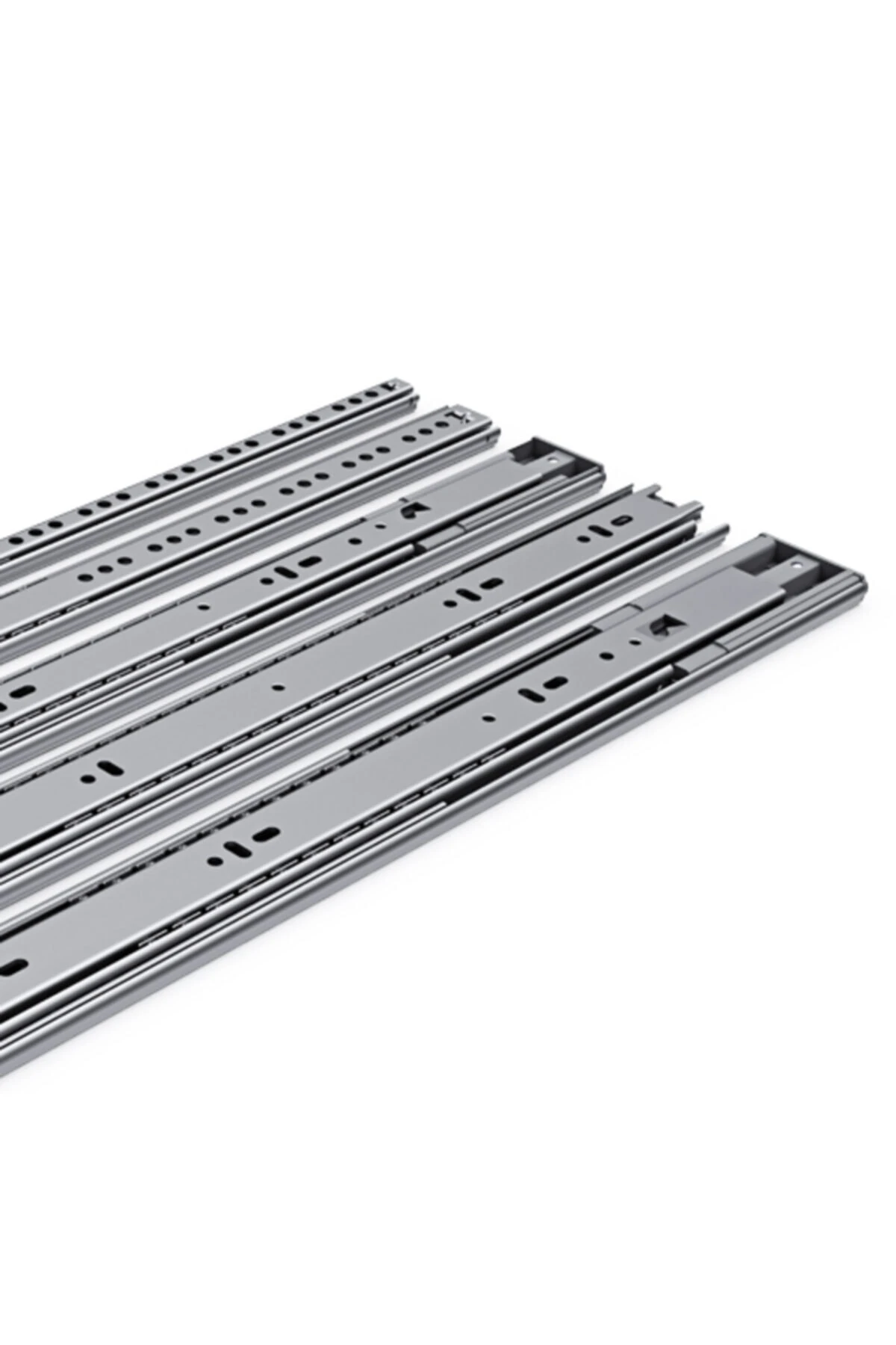 Samet 43*30 So - Class Teleskopik Bilyalı Çekmece Rayı Çift Açılım 30cm