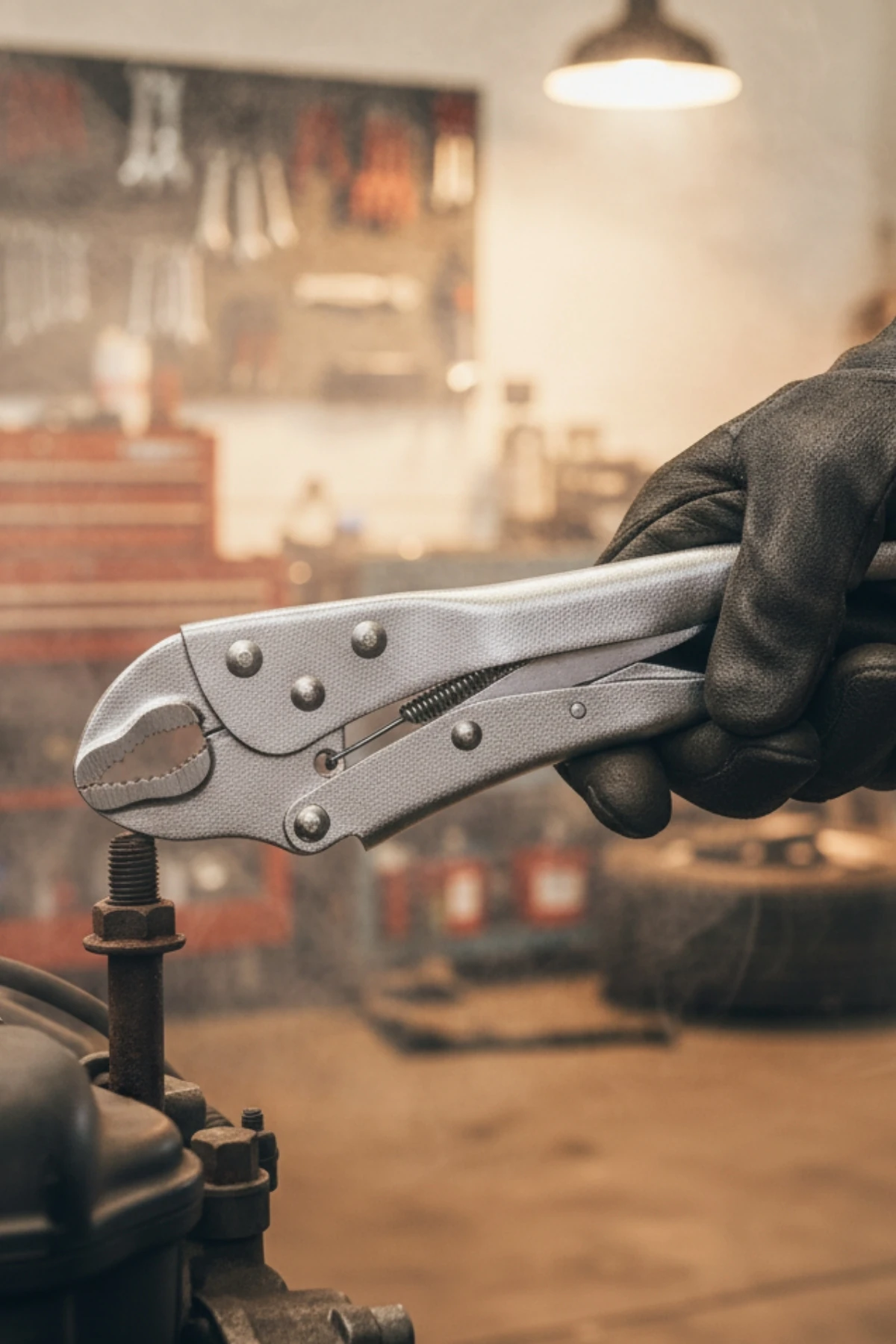 22 cm Ayarlı Pense – Profesyonel Nikel Kaplama Çelik Gövdeli Dayanıklı Pense