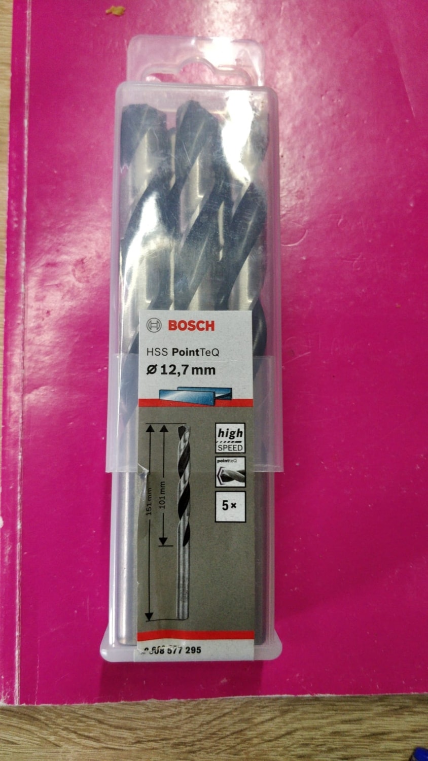 BOSCH Hsspoint teQ Metal Matkap Ucu 12,7mm 5'li