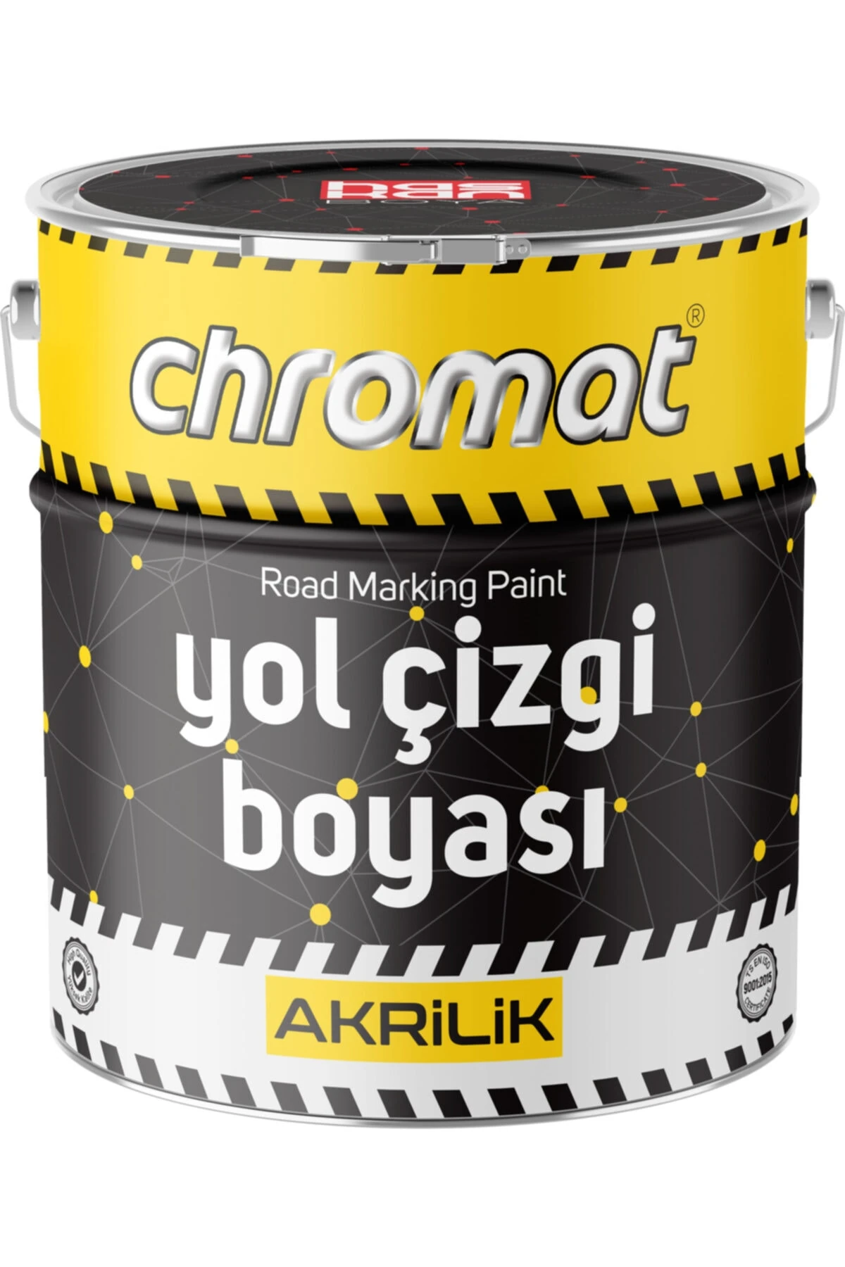 Yol Çizgi Boyası Kırmızı 2lt-3,30kg