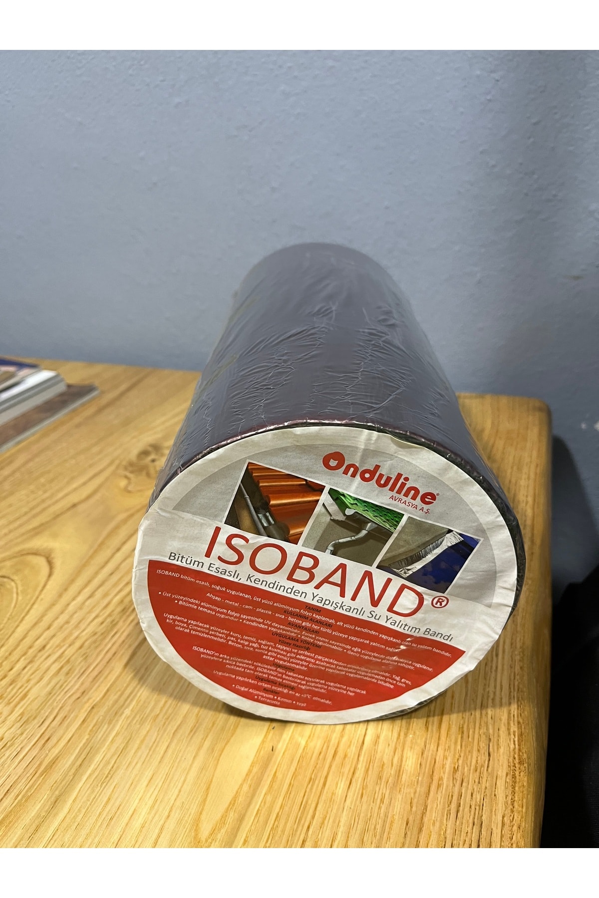 Onduline ISOBAND 30 cm x 10 m Bitüm Esaslı Kendinden Yapışkanlı Su Yalıtım Bandı