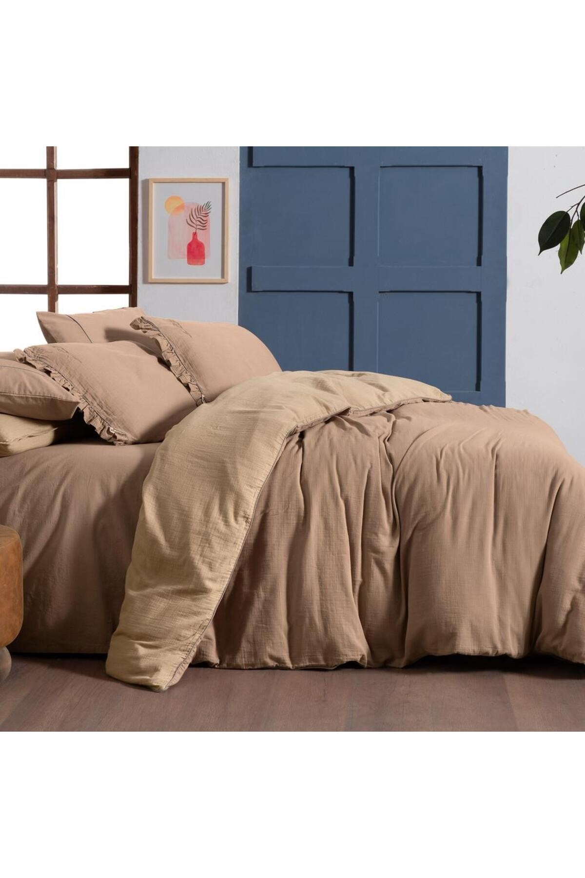 Mood Comfort Kenyon Çift Kişilik Nevresim Takımı Bej