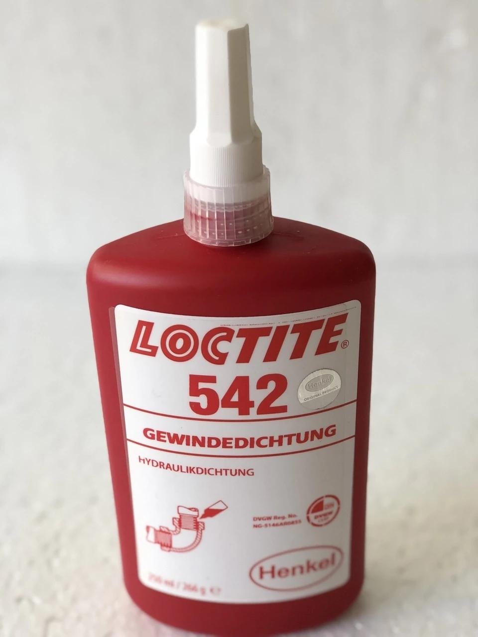 542 Orta Mukavemetli Hidrolik Pnömatik Boru Dişli Sızdırmazlığı 250 Gr/ml