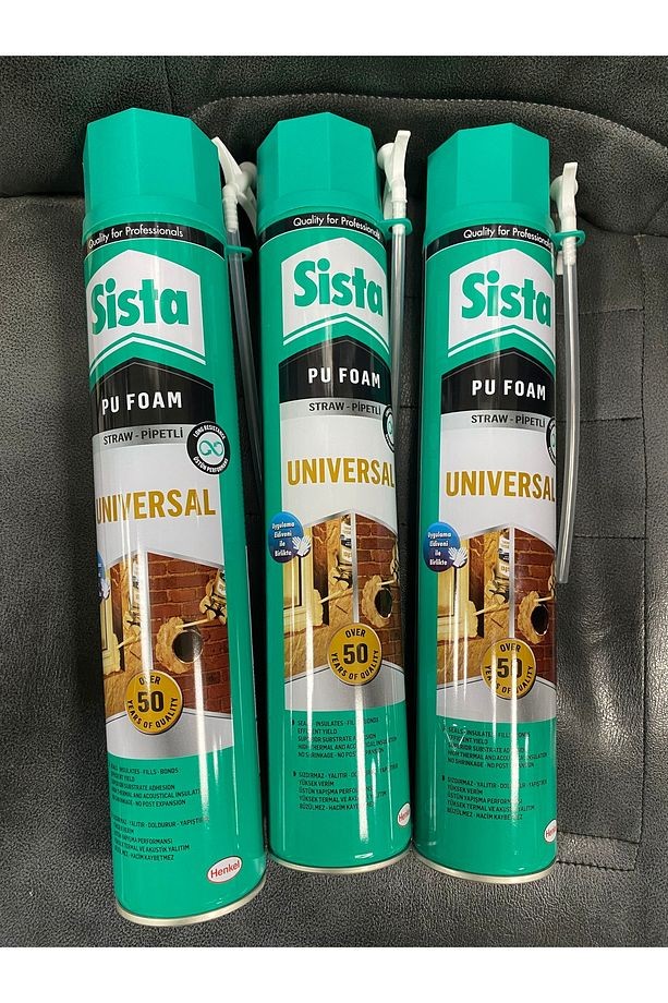 3 adet sista köpük 750 ml