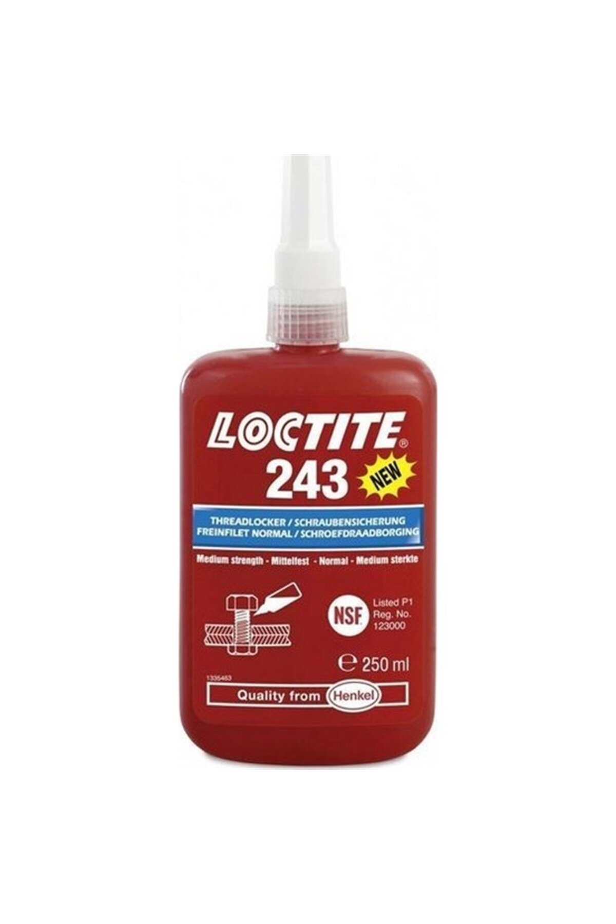 Loctite 243 Orta Mukavemetli Civata Sabitleyici 50ml