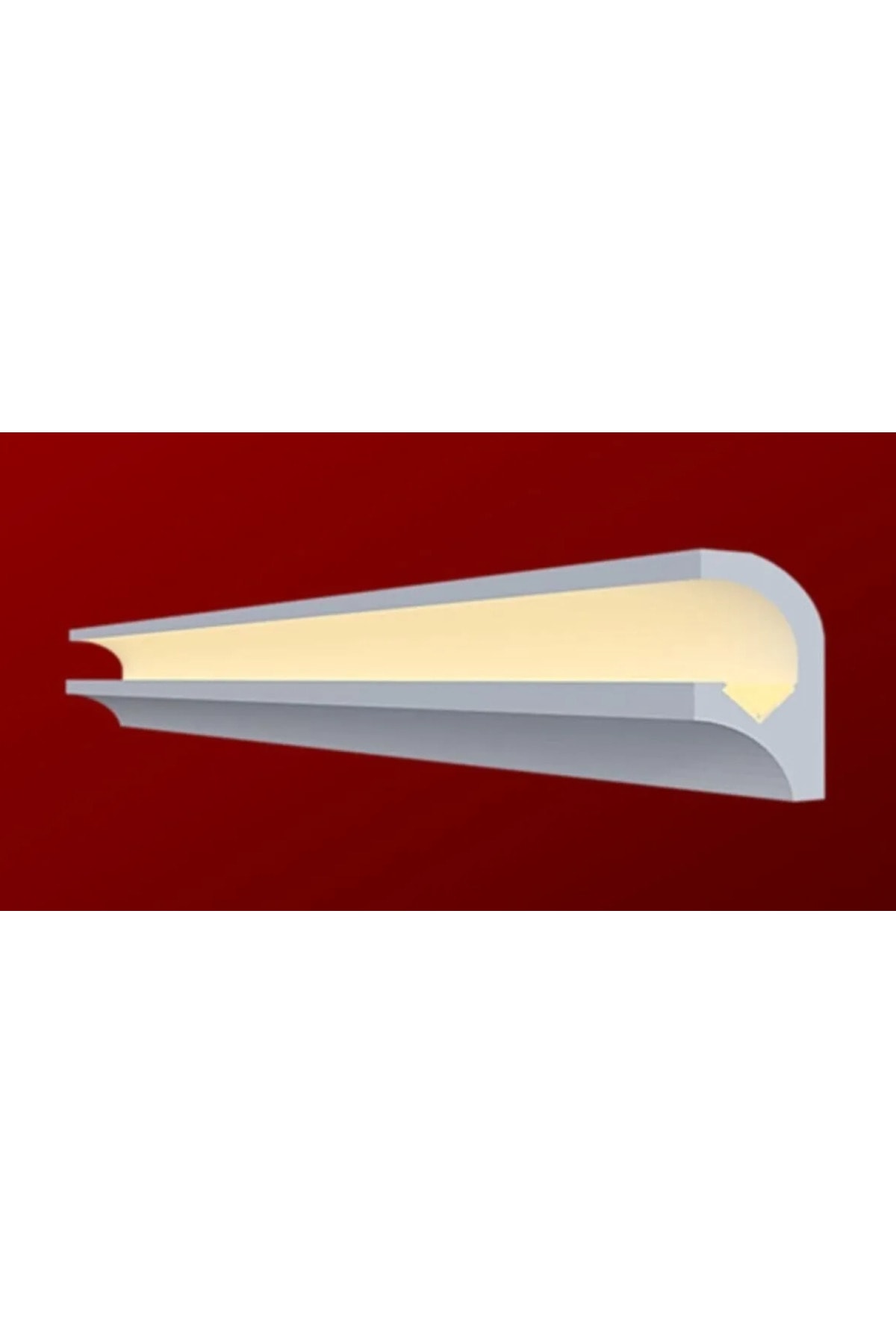 OZKUVVET LED Stropiyer Kartonpiyer Işık Bandı (LED-03)  - 2 METRE