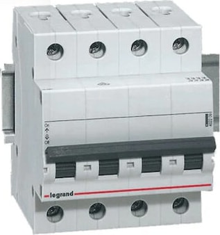 Trifaze Nötr Kesmeli 4X63A C Tipi Otomatik Sigorta 6ka 403710