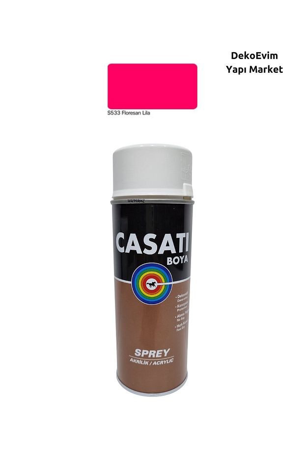 Sprey Boya S533 Floresan Lila 400 Ml.