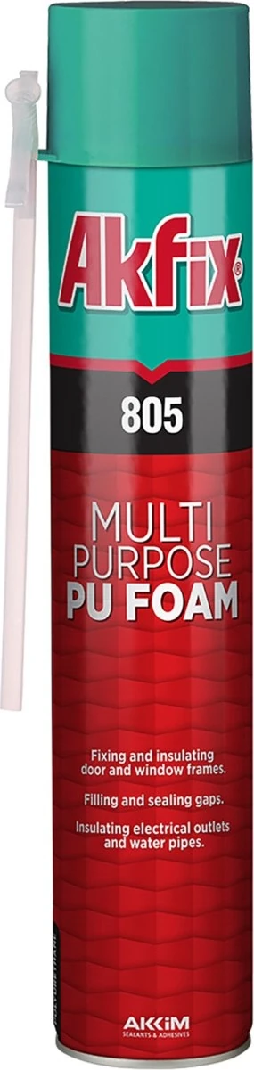 805 Genel Amaçlı Pu Köpük 750 ml / 850 gr