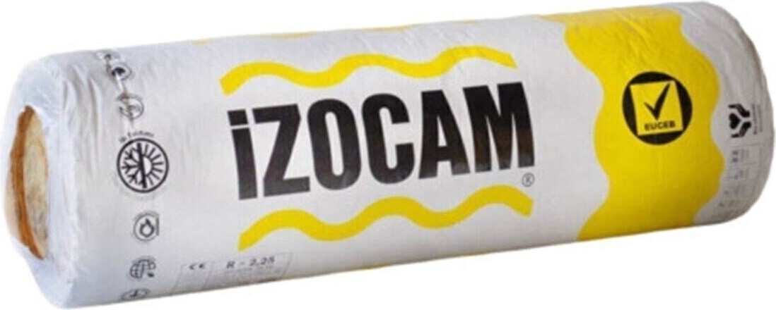 Izocam Camyünü Folyolu Çatı Şiltesi 10CM 9,6m2