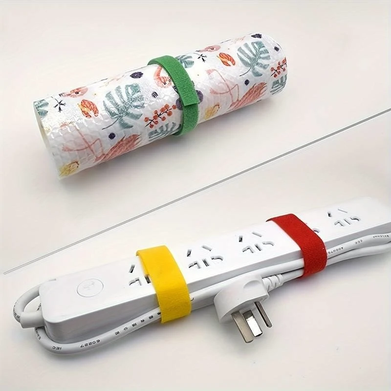 5 x 3 15 Metre 1 cm Cırt Cırt Sabitleyici Bilgisayar Ev Kablo Tutucu Düzenleyici Toparlayıcı