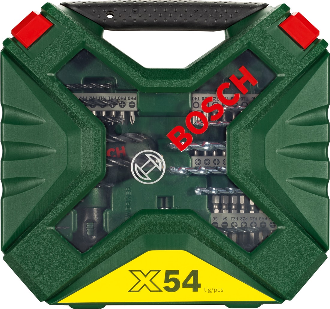 BOSCH X-Line 54 Parça Vidalama & Matkap Ucu Seti